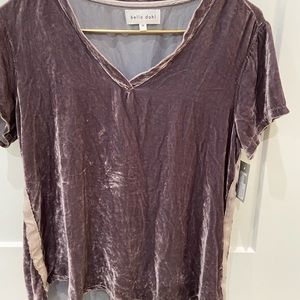 Bella Dahl velvet top!